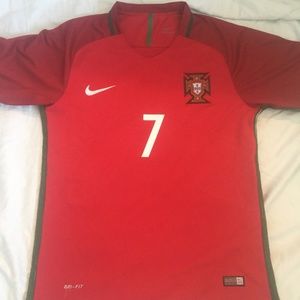 Ronaldo Portugal Nike Soccer Jersey World Cup